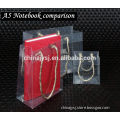 Made in China OEM factory pp plastic clear shopping bag with string